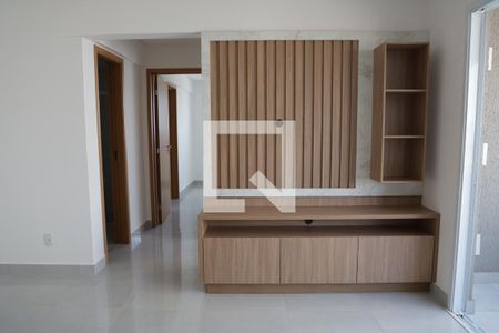 Sala/Cozinha de apartamento à venda com 2 quartos, 55m² em Vila Rosa, Goiânia