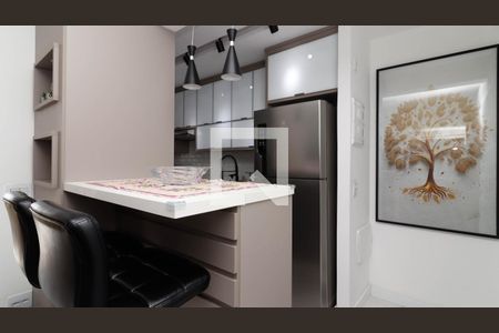 Apartamento à venda com 62m², 2 quartos e 1 vagaCozinha e Área de Serviço