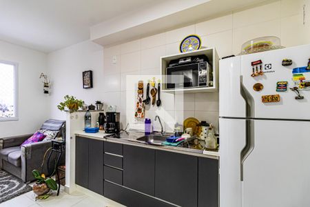 Cozinha de apartamento para alugar com 2 quartos, 32m² em Jardim Celeste, São Paulo