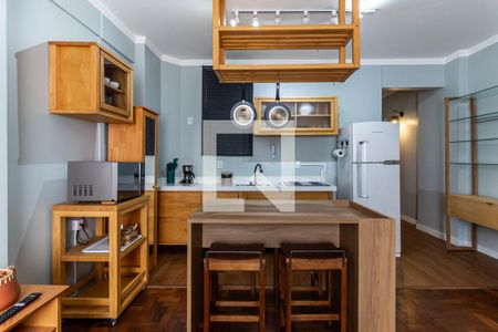 Studio à venda com 36m², 1 quarto e sem vagaCozinha