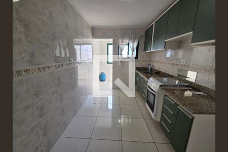 Cozinha de apartamento para alugar com 1 quarto, 54m² em Aviação, Praia Grande