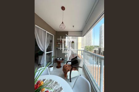 Varanda Sala de apartamento à venda com 1 quarto, 42m² em Vila Mascote, São Paulo