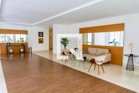 Apartamento à venda com 42m², 1 quarto e sem vaga Apartamento à venda com 42m², 1 quarto e sem vagaHall social