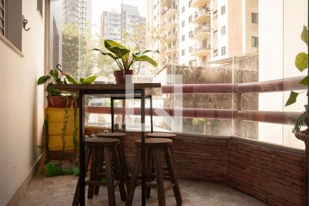 Varanda da Sala de apartamento à venda com 3 quartos, 101m² em Vila Monte Alegre, São Paulo