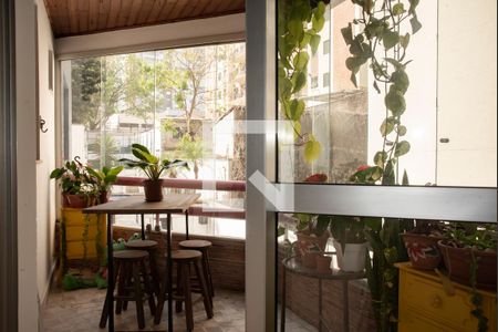 Varanda da Sala de apartamento à venda com 3 quartos, 101m² em Vila Monte Alegre, São Paulo