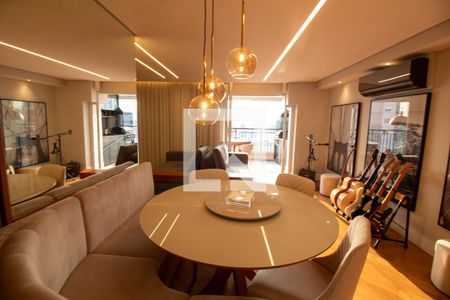Sala de Jantar de apartamento à venda com 2 quartos, 84m² em Santo Amaro, São Paulo