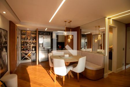 Sala de Jantar de apartamento à venda com 2 quartos, 84m² em Santo Amaro, São Paulo