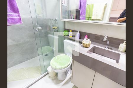 Apartamento à venda com 75m², 2 quartos e 1 vagaBanheiro da Suíte