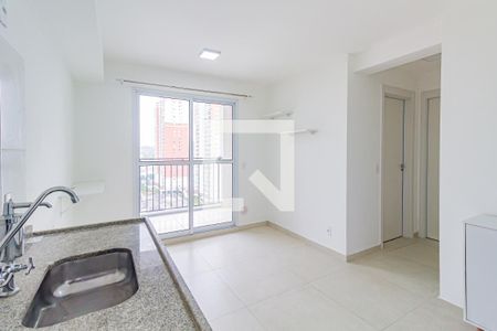 Sala/Cozinha de apartamento para alugar com 2 quartos, 38m² em Jardim Caravelas, São Paulo
