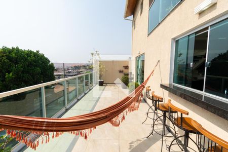 Varanda da Sala de casa à venda com 4 quartos, 229m² em Pindorama, Belo Horizonte