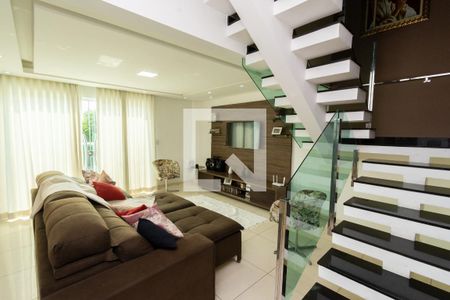 Sala de casa à venda com 4 quartos, 229m² em Pindorama, Belo Horizonte
