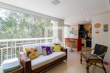 Sala de apartamento à venda com 3 quartos, 142m² em Vila Andrade, São Paulo