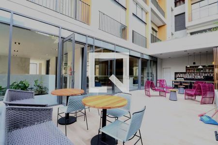 Área comum - Salão de festas de kitnet/studio à venda com 1 quarto, 28m² em Perdizes, São Paulo