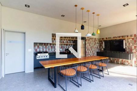 Área gourmet de kitnet/studio à venda com 1 quarto, 28m² em Perdizes, São Paulo