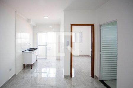 Sala de apartamento para alugar com 1 quarto, 35m² em Piraporinha, Diadema
