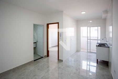 Sala de apartamento para alugar com 1 quarto, 40m² em Piraporinha, Diadema