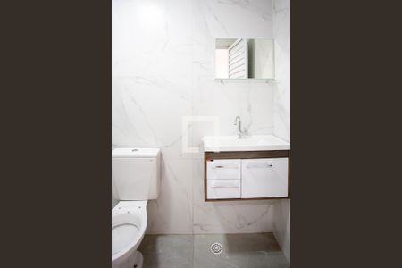 Banheiro de apartamento para alugar com 1 quarto, 40m² em Piraporinha, Diadema