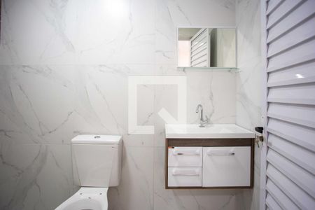 Banheiro de apartamento para alugar com 1 quarto, 40m² em Piraporinha, Diadema