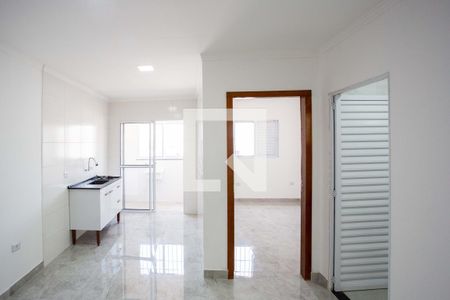 Sala de apartamento para alugar com 1 quarto, 35m² em Piraporinha, Diadema