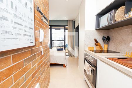 Studio à venda com 22m², 1 quarto e 1 vagaCozinha