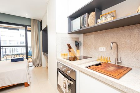 Studio à venda com 22m², 1 quarto e 1 vagaCozinha