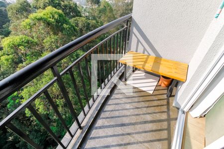 Varanda da Sala de apartamento à venda com 2 quartos, 42m² em Vila Andrade, São Paulo