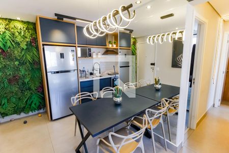 Detalhe Sala de apartamento à venda com 2 quartos, 42m² em Vila Andrade, São Paulo