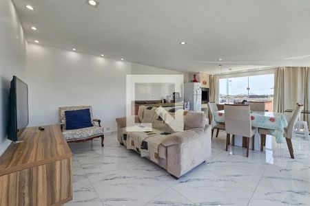 Sala de casa para alugar com 2 quartos, 180m² em Balneário Cidade Atlântica, Guarujá