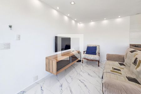 Sala de casa para alugar com 2 quartos, 180m² em Balneário Cidade Atlântica, Guarujá
