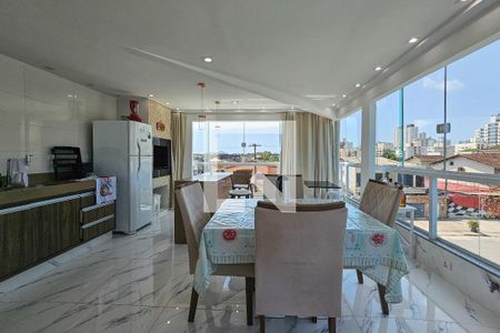 Sala de casa para alugar com 2 quartos, 180m² em Balneário Cidade Atlântica, Guarujá