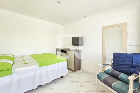 Suíte 1 de casa para alugar com 2 quartos, 180m² em Balneário Cidade Atlântica, Guarujá