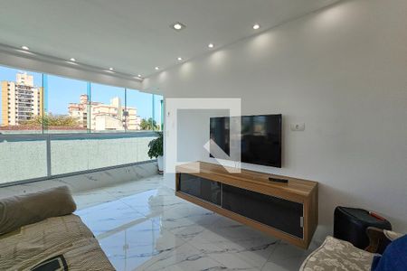Sala de casa para alugar com 2 quartos, 180m² em Balneário Cidade Atlântica, Guarujá