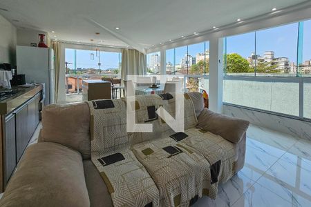 Sala de casa para alugar com 2 quartos, 180m² em Balneário Cidade Atlântica, Guarujá