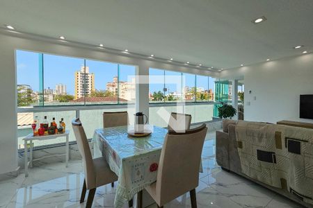 Sala de casa para alugar com 2 quartos, 180m² em Balneário Cidade Atlântica, Guarujá
