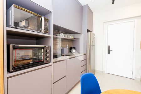 Studio à venda com 33m², 1 quarto e sem vagaCozinha