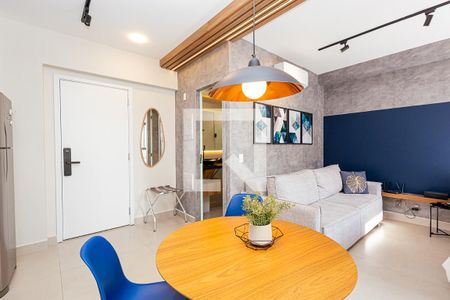 Studio à venda com 33m², 1 quarto e sem vagaSala