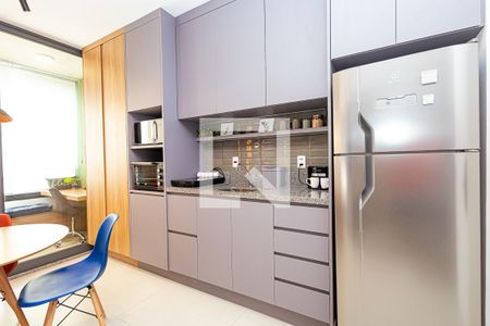 Studio à venda com 33m², 1 quarto e sem vagaCozinha