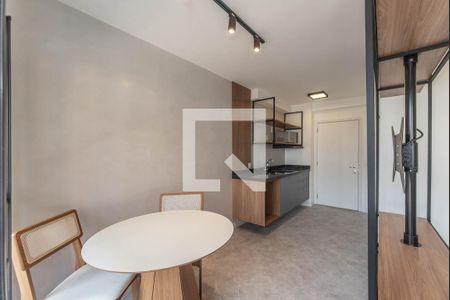 Sala de apartamento para alugar com 1 quarto, 25m² em Campo Belo, São Paulo