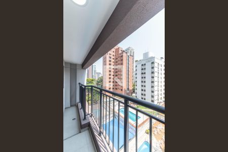 Apartamento para alugar com 25m², 1 quarto e sem vagaVaranda
