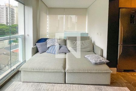 Apartamento para alugar com 57m², 1 quarto e 1 vaga Apartamento para alugar com 57m², 1 quarto e 1 vagaSala