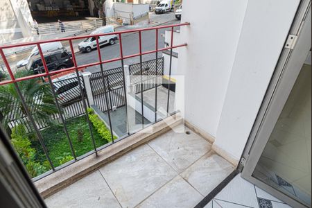 Varanda do Quarto de apartamento para alugar com 1 quarto, 35m² em Bela Vista, São Paulo