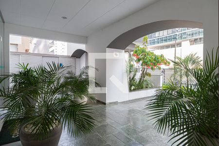 Apartamento para alugar com 35m², 1 quarto e sem vagaÁrea comum - Hall de entrada do condomínio