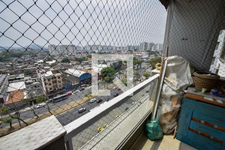Varanda da Sala de apartamento à venda com 2 quartos, 60m² em Engenho de Dentro, Rio de Janeiro
