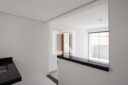Sala/Cozinha de apartamento à venda com 2 quartos, 52m² em Copacabana, Belo Horizonte