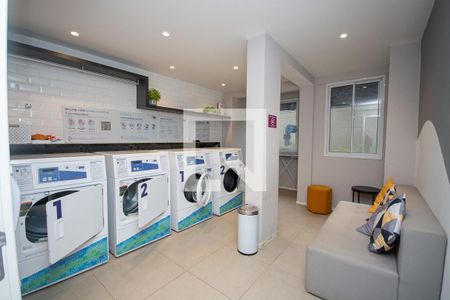 Apartamento para alugar com 24m², 1 quarto e sem vaga Apartamento para alugar com 24m², 1 quarto e sem vagaLavanderia