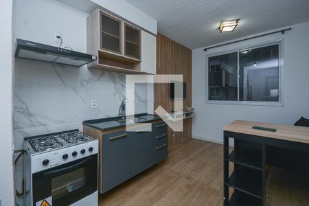 Sala/Cozinha de apartamento para alugar com 1 quarto, 24m² em Vila Santa Catarina, São Paulo