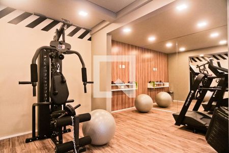 Apartamento à venda com 32m², 1 quarto e sem vaga Apartamento à venda com 32m², 1 quarto e sem vagaÁrea comum - Academia