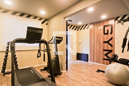 Apartamento à venda com 32m², 1 quarto e sem vaga Apartamento à venda com 32m², 1 quarto e sem vagaÁrea comum - Academia