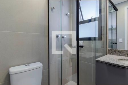 Studio para alugar com 25m², 1 quarto e sem vaga Studio para alugar com 25m², 1 quarto e sem vagaBanheiro Studio