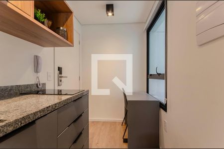 Studio para alugar com 25m², 1 quarto e sem vaga Studio para alugar com 25m², 1 quarto e sem vagaCozinha Studio